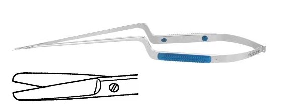 Сенсешн мікроножиці туп/туп багнетовидні прямі 120/245 мм